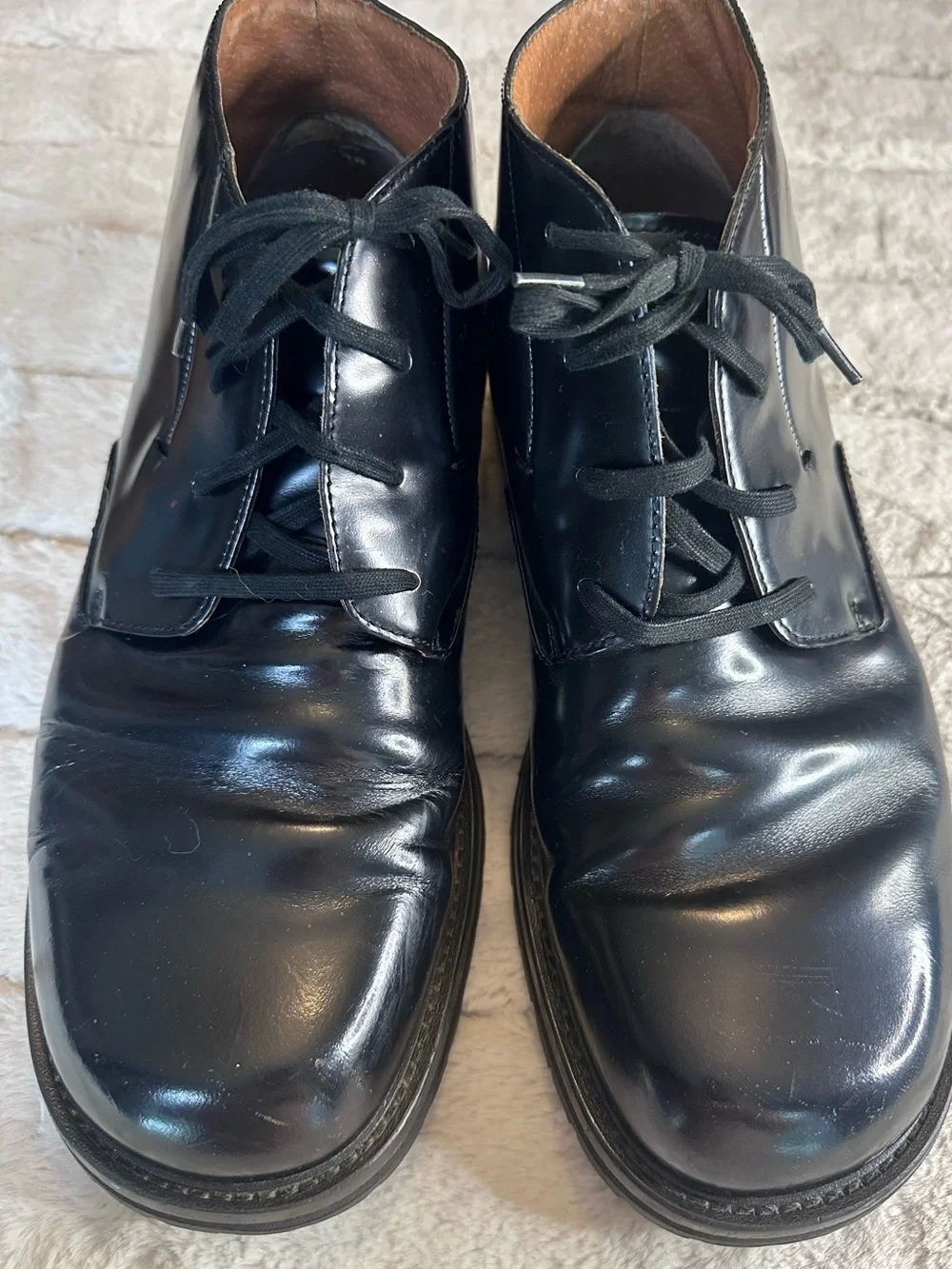 Tommy Hilfiger Black Men’s Chukka Boots, 13